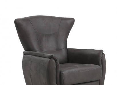 Modern armchair luxury living room upholstered furniture grey seat design furniture